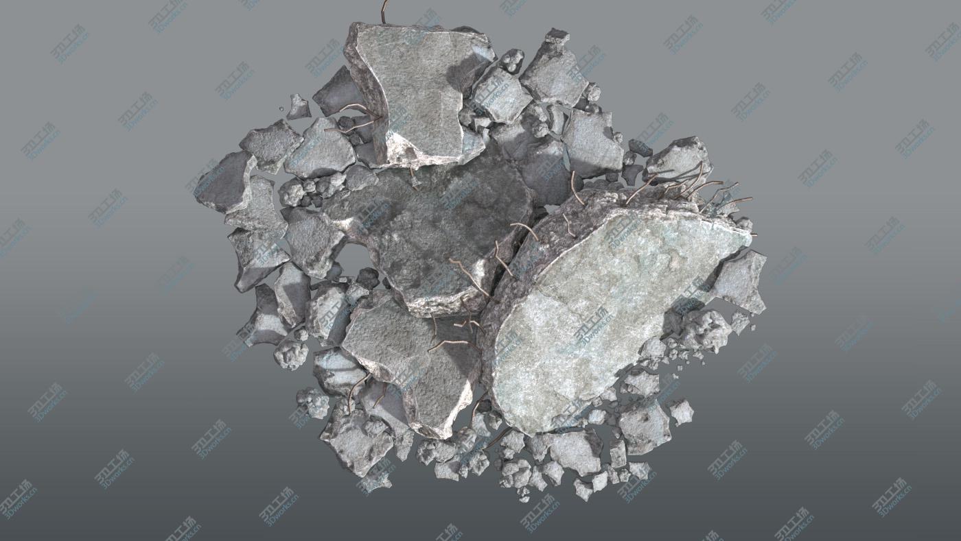 images/goods_img/202104021/3D model Ruin Debris Kit - Rubble C/3.jpg